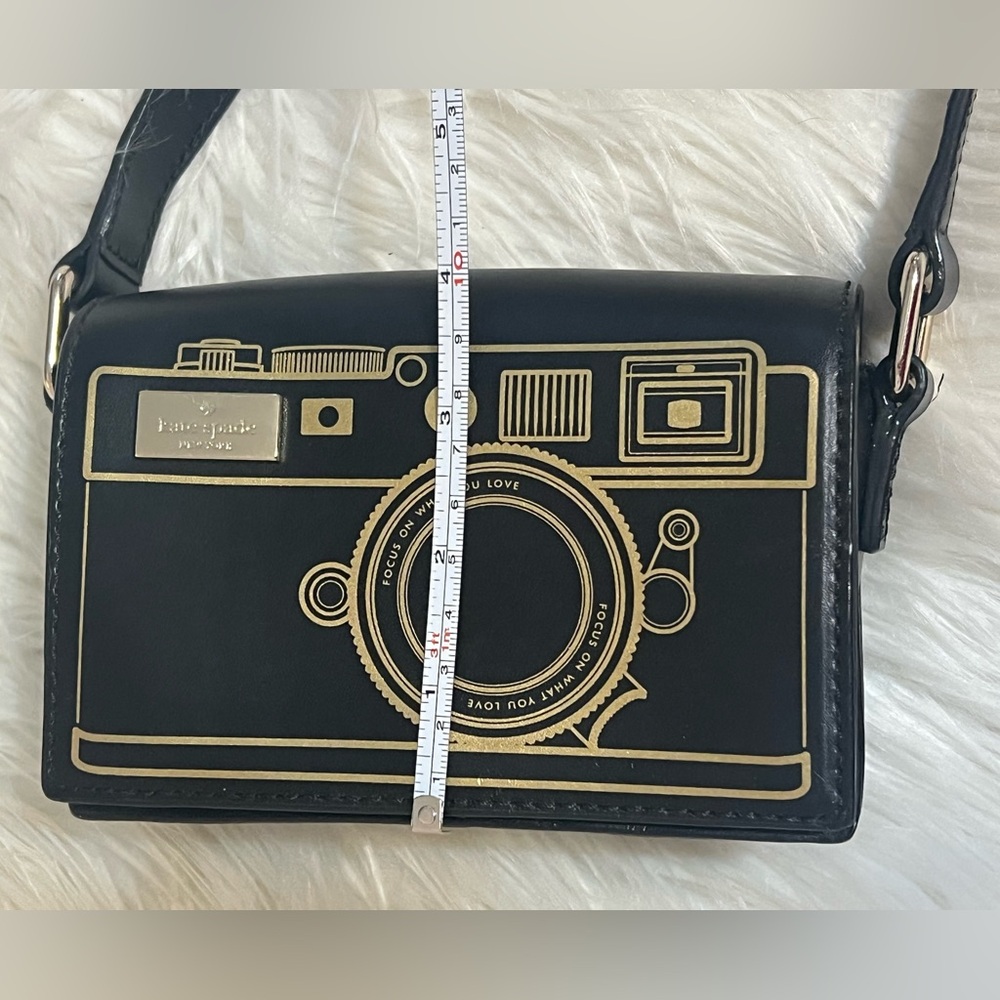 Kate Spade Lemon Street Gwen Camera Crossbody Bag Fun Photography Mini Purse - Picture 12 of 12